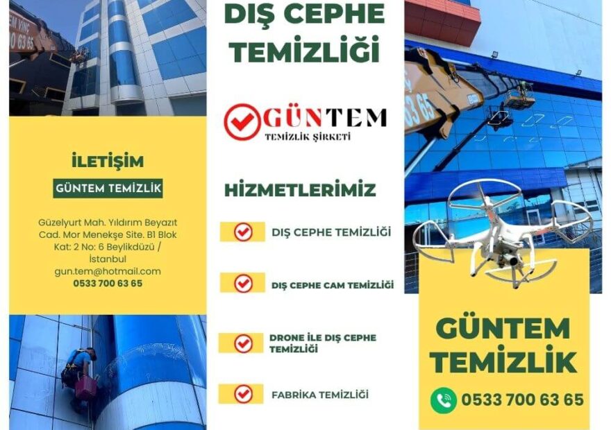 Dış cephe temizliği sigorta ve garanti hakkında