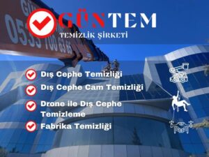 Dış cephe temizlik çalışmaları