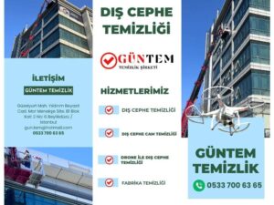 Dış cephe temizlik hizmetleri