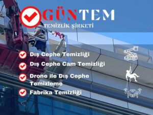 Drone ile dış cephe temizlik sistemleri