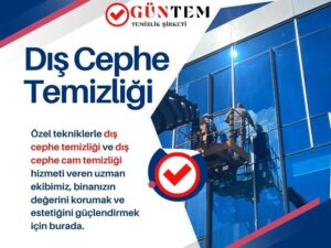 Yüksek bina cam temizliği hizmeti