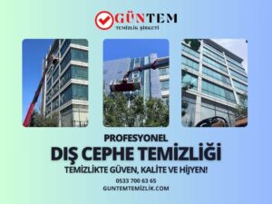 Yüksek katlı temizlik hizmetleri