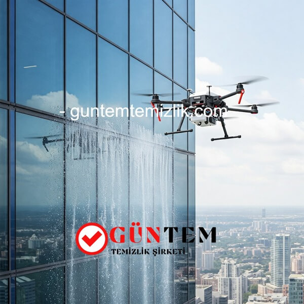 Drone ile cam temizliği hizmetleri