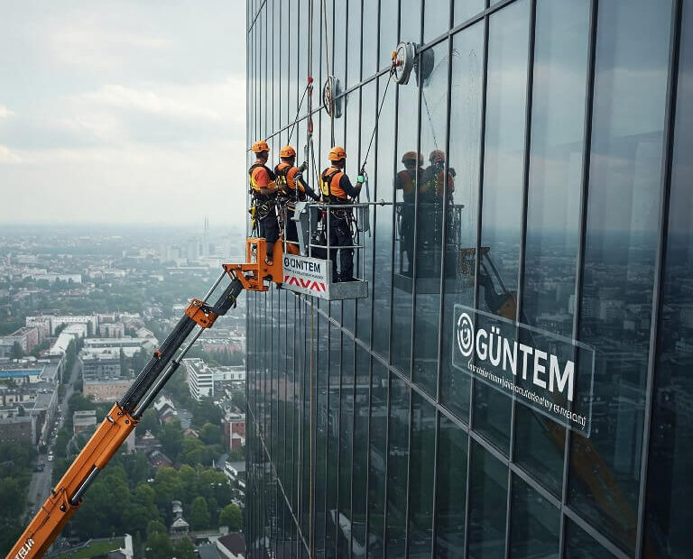 Güntem temizlik cephe temizliği çalışmaları