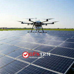 Panel yıkama dronu hizmetleri