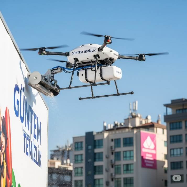 Drone İle Reklam Panosu Temizliği Hizmetleri