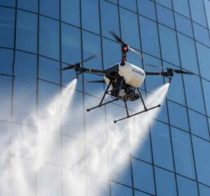 Drone ile yıkama yöntemiyle Sarıyer dış cephe temizliği hizmetleri