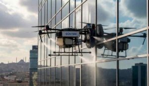Drone ile Güngören dış cephe cam temizliği hizmetleri