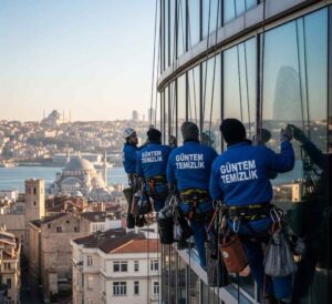 İple erişim ile Beyoğlu dış cephe cam temizliği hizmetleri