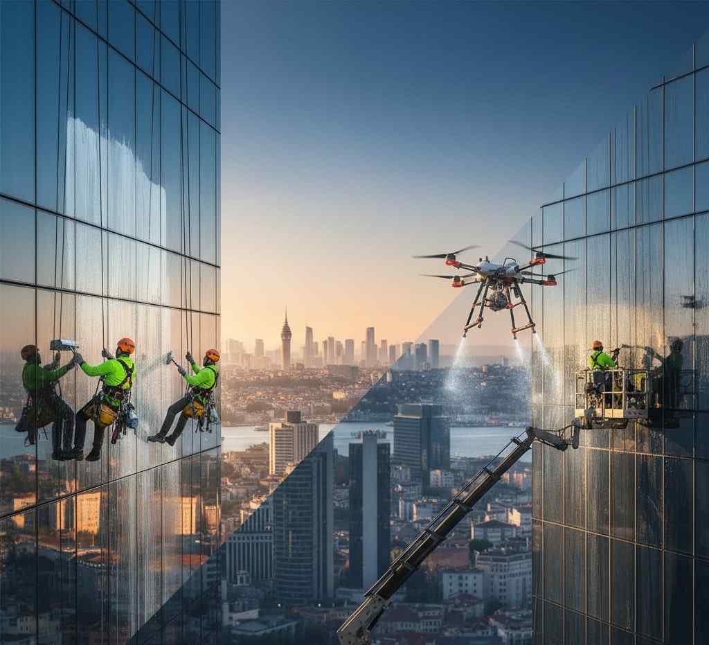 Adalar dış cephe ve cam temizliği hizmetleri: Güntem Temizlik