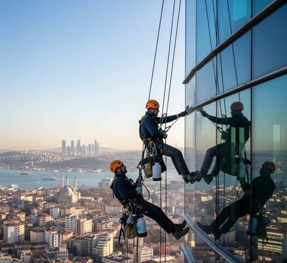 Dağcılık ile Bostancı dış cephe temizliği hizmetleri