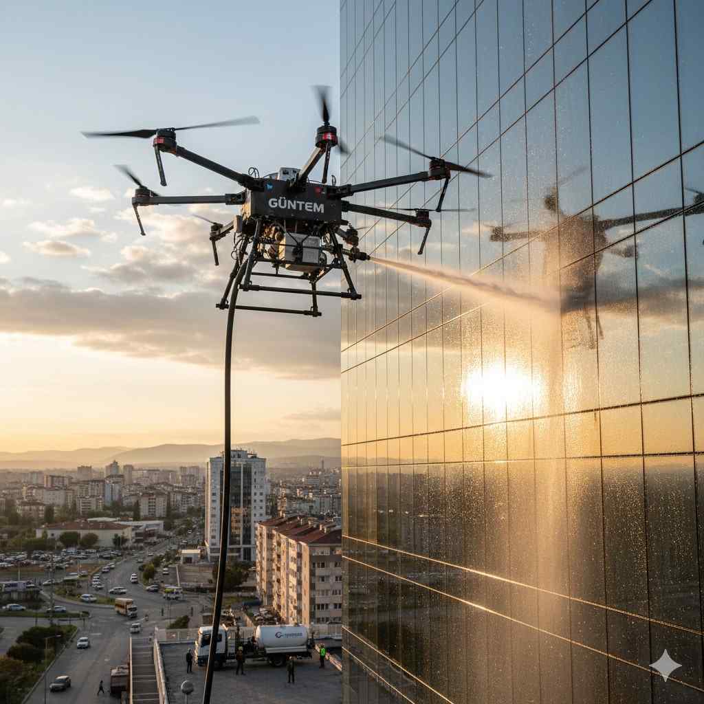 Drone ile Adapazarı dış cephe temizliği hizmetleri