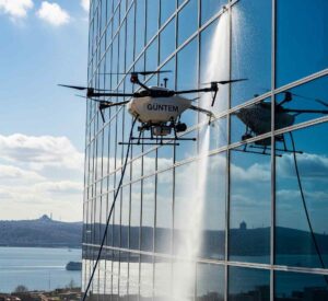Drone ile Moda dış cephe temizliği hizmetleri - Güntem Temizlik