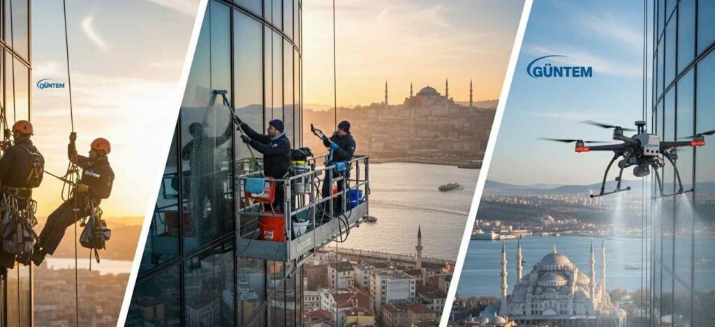 Profesyonel İzmit dış cephe cam temizliği hizmetleri Güntem Temizlik