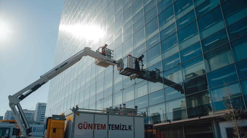 Profesyonel Ortaköy plaza cam temizliği çalışmaları