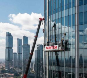 Sepetli vinç ile Yalova dış cephe temizliği hizmetleri