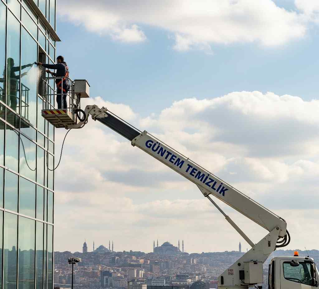 Suadiye dış cephe temizliği ve cam temizliği hizmetleri