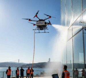 Tuzla drone ile dış cephe temizliği hizmetleri