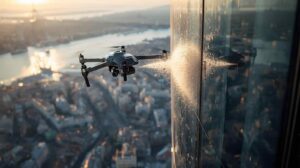 Drone ile İstanbul dış cephe cam temizliği hizmetleri