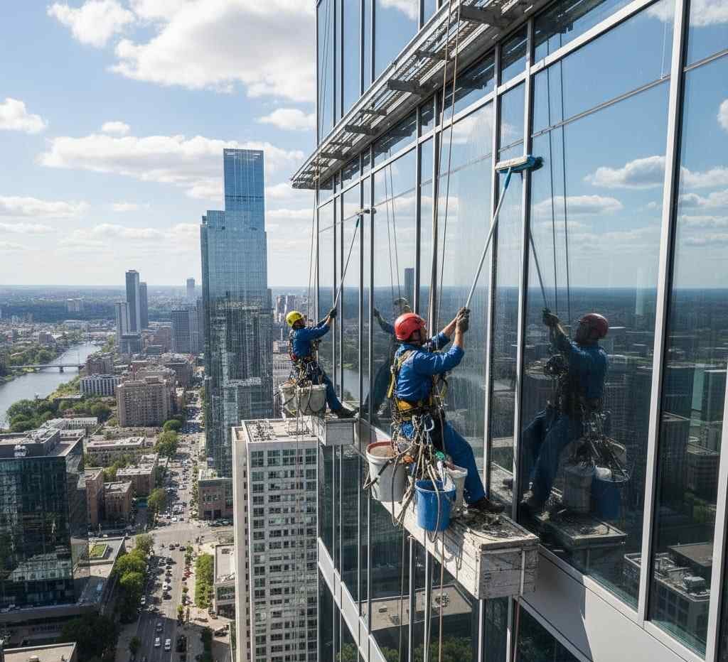Dağcılık ile Fevzi Çakmak mah. dış cephe temizliği hizmetleri: Güntem Temizlik Şirketi