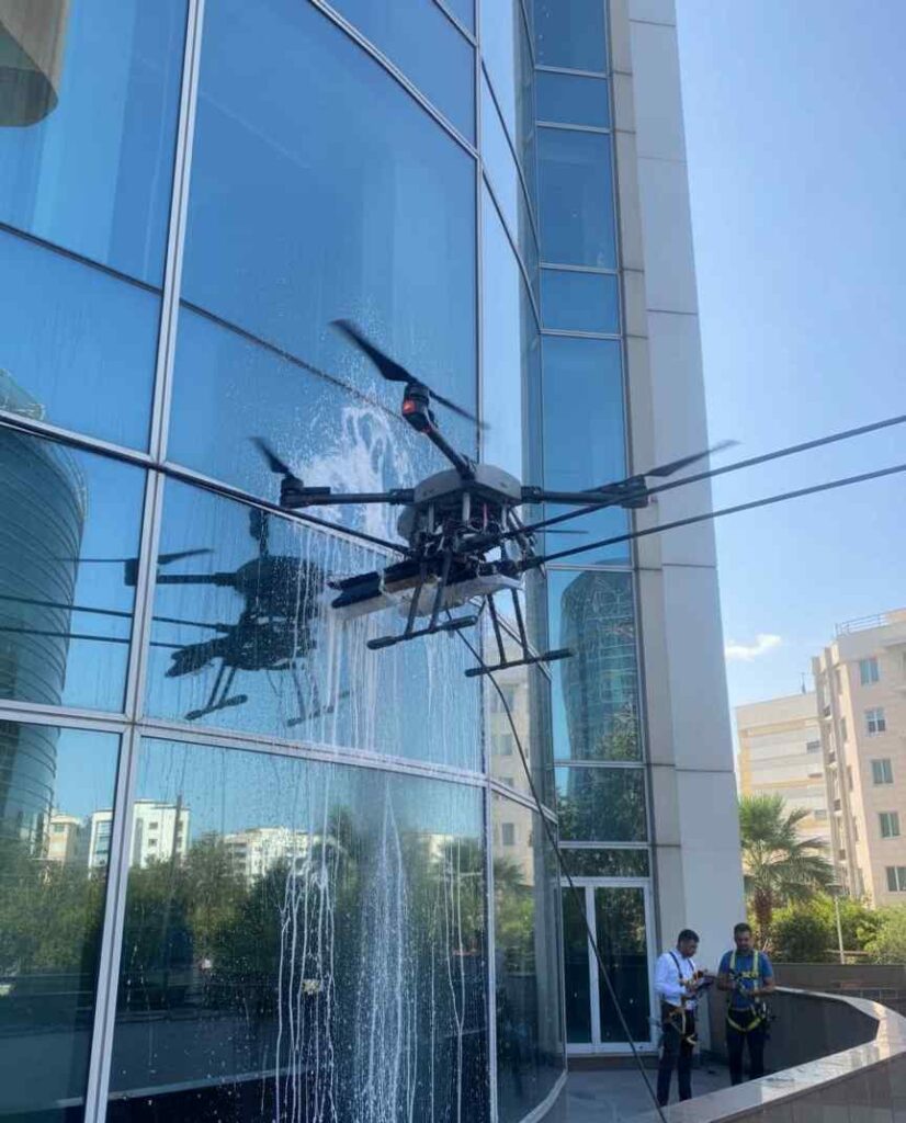 Drone ile Bayrampaşa Kocatepe dış cephe temizliği hizmetleri: Güntem Temizlik
