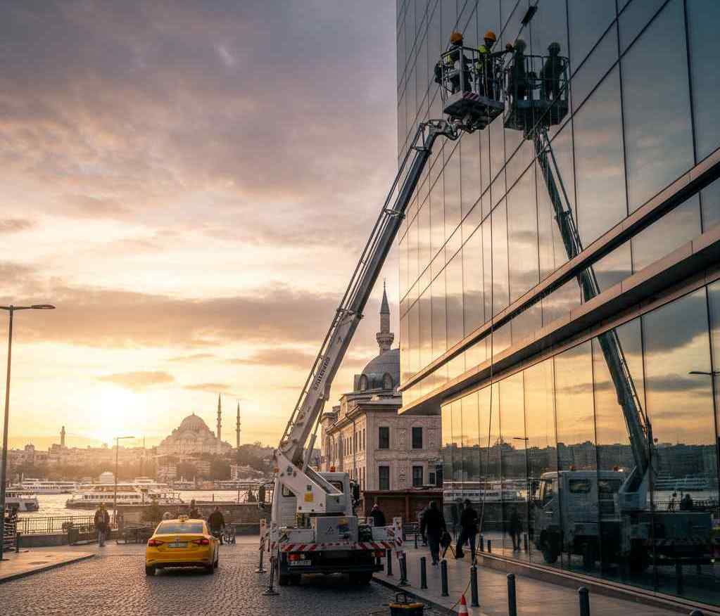 İstanbul dış cephe mantolama sonrası temizlik hizmetleri: Güntem Temizlik