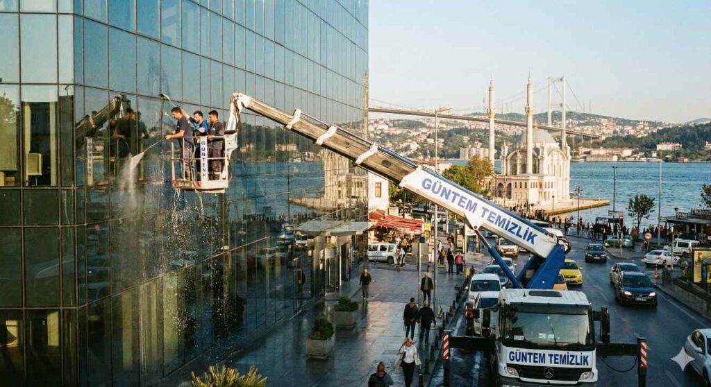 Modern mimari binalarda dış cephe temizliği hizmetleri: Güntem Temizlik Şirketi