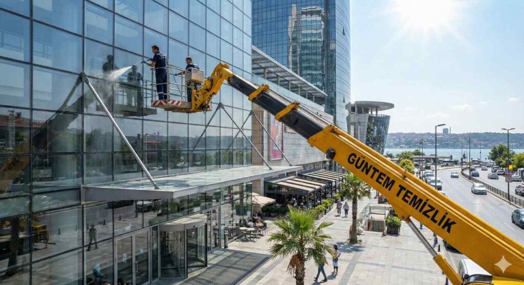 Saf su sistemi ile dış cephe temizlik hizmetleri: Güntem Temizlik Şirketi