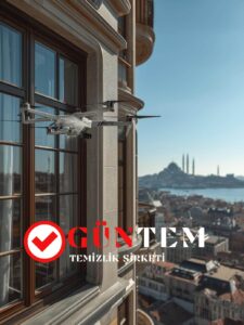 Saf su yöntemi ile drone dış cephe temizlik hizmetleri: Güntem Temizlik Şirketi