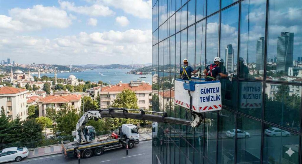 Villa dış cephe cam temizliği hizmetleri