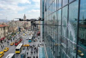 Bina yıkama dronu ile dış cephe temizlik hizmetleri: Güntem Temizlik