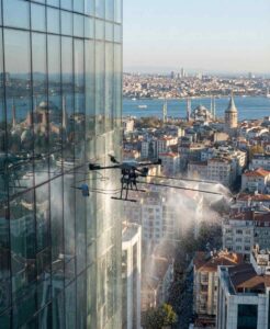 Drone ile Fulya dış cephe temizliği hizmetleri