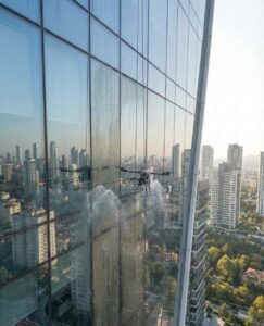 Drone ile Merter dış cephe temizliği hizmetleri: Güntem Temizlik Şirketi