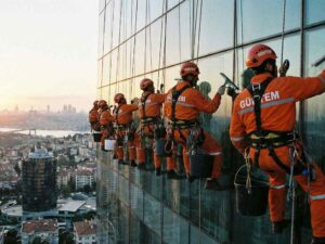 Profesyonel Taksim dış cephe cam temizliği hizmetleri: Güntem Temizlik