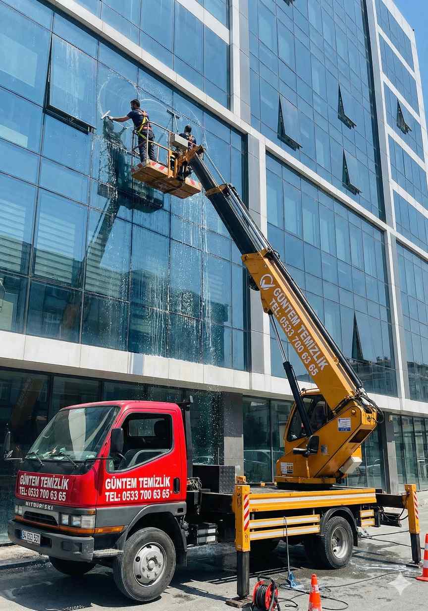 Alibeyköy dış cephe temizlik hizmetleri: Güntem