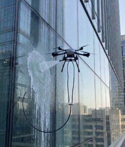 Drone ile Alibeyköy dış cephe cam temizliği hizmetleri: Güntem