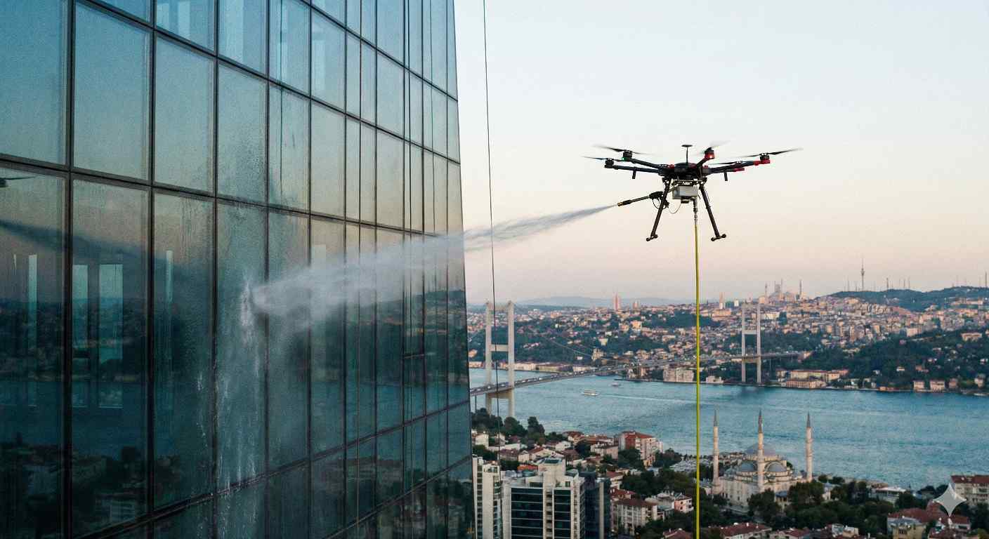 Maslak dış cephe temizliği hizmetleri: Güntem