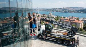 Vinçle İstoç dış cephe temizliği hizmetleri: Güntem Temizlik Şirketi