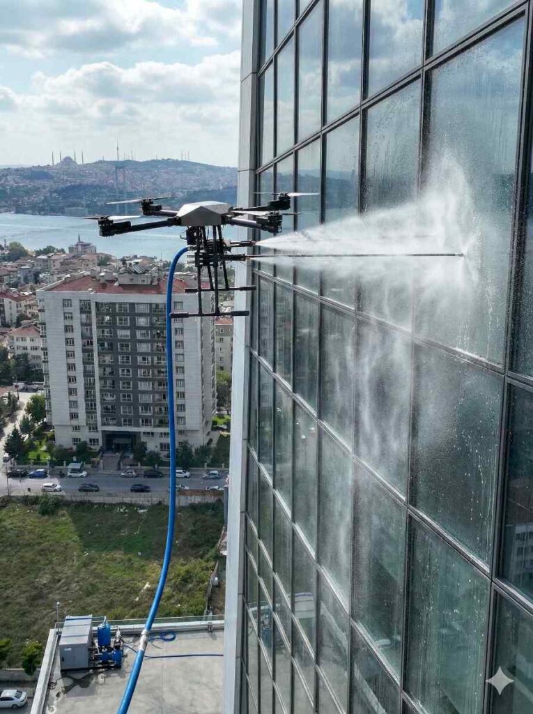 Drone il Yakacık dış cephe temizliği hizmetleri: Güntem Temizlik Şirketi