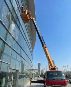 Kemerburgaz dış cephe ve cam temizlik hizmetleri