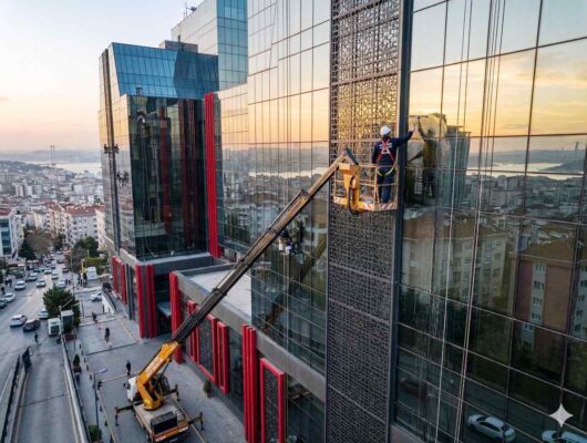 AVM ve mağaza dış cephe temizliği hizmetleri