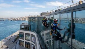 Dağcılık ile Yenisahra OSB dış cephe temizliği hizmetleri