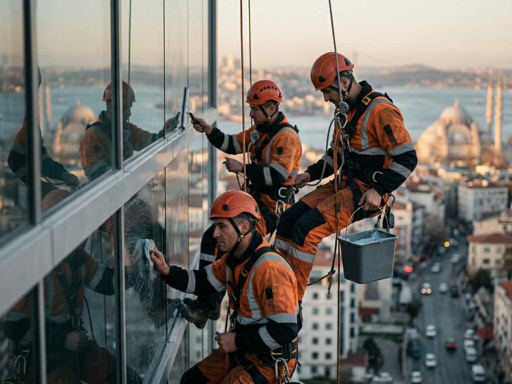 Endüstriyel dış cephe temizliği hizmetleri