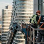 Endüstriyel dış cephe temizlik çalışmaları