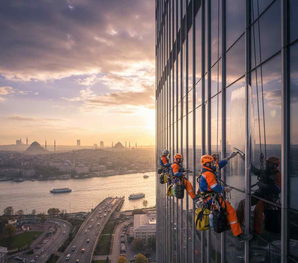 İple erişimle Kartal OSB dış cephe temizliği hizmetleri