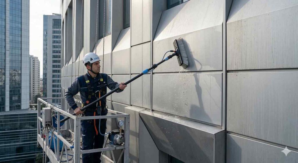 Profesyonel alüminyum kompozit panel temizliği hizmetleri