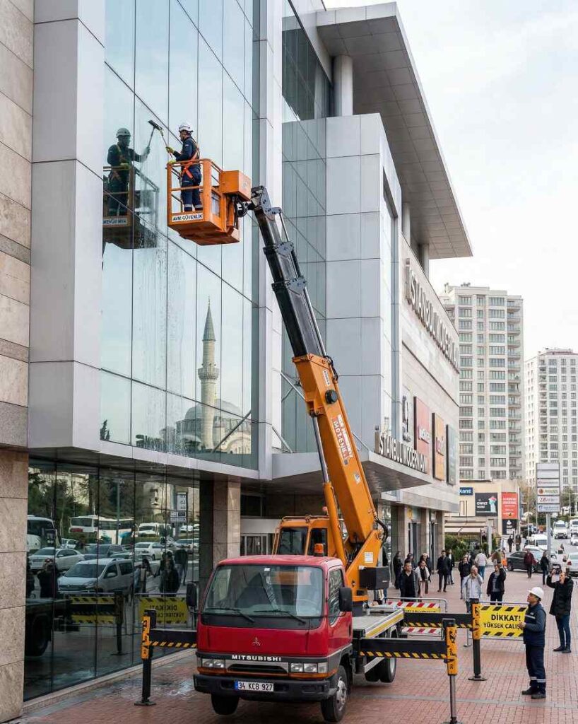 Profesyonel Kayışdağı dış cephe cam temizliği hizmetleri
