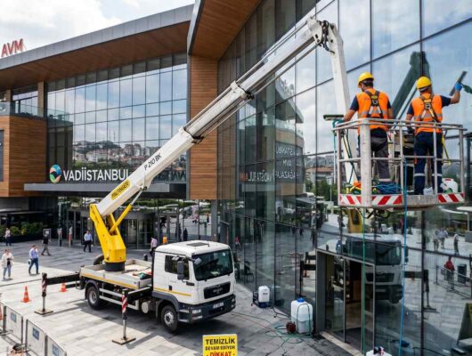 Erenköy dış cephe temizlik çalışmaları