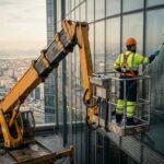 Kışın yapılan bir dış cephe temizliği