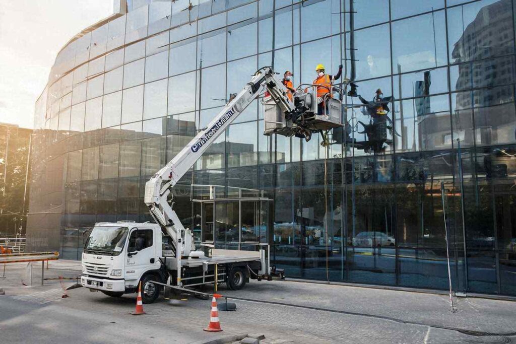 Profesyonel bina cephe bakım çalışmaları
